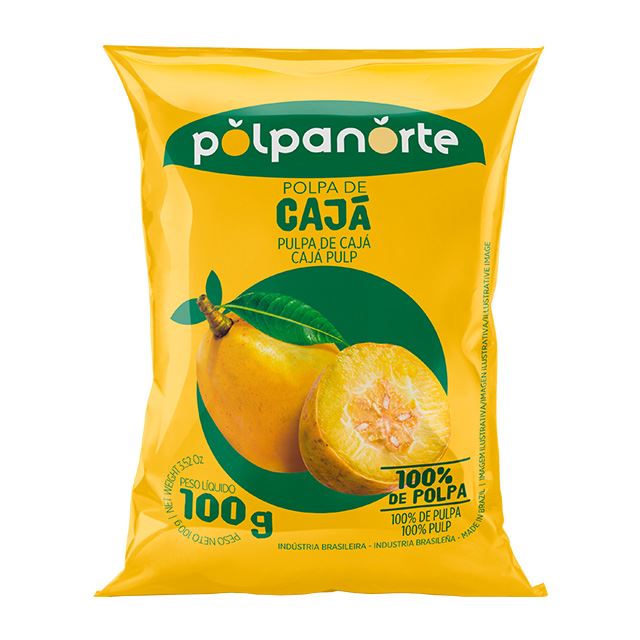 POLPA DE CAJÁ POLPANORTE 100G