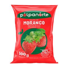 POLPA DE MORANGO POLPANORTE 100G