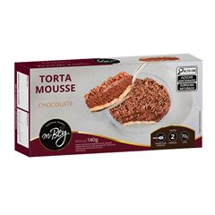 TORTA MOUSSE CHOCOLATE MR BEY 140G