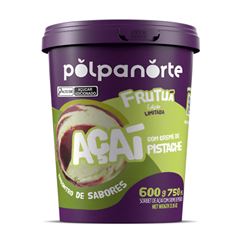 ACAI E CREME PISTACHE POLPANORTE 600GR