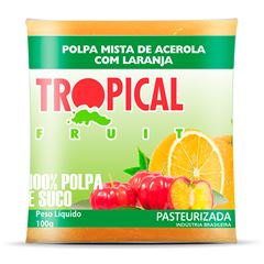POLPA ACEROLA/LARANJA TROPICAL 100G