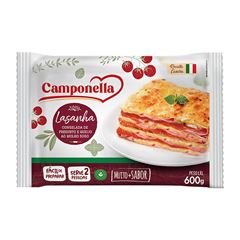 LASANHA DE PRESUNTO AO MOLHO SUGO CAMPONELLA 600GR