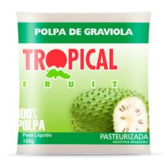 POLPA DE GRAVIOLA TROPICAL FRUIT 100G