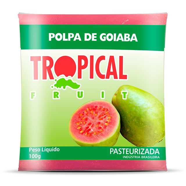 POLPA DE GOIABA TROPICAL FRUIT 100G