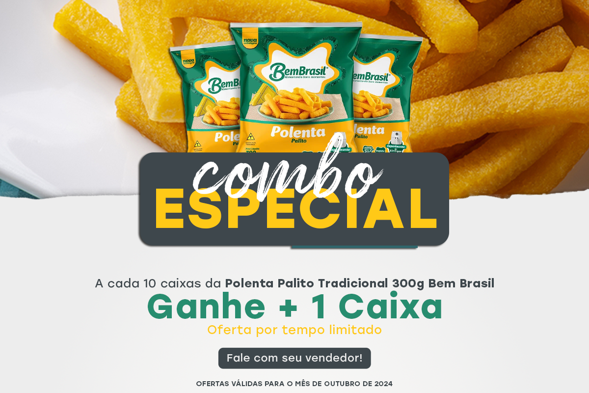 Combo Polenta Bem Brasil