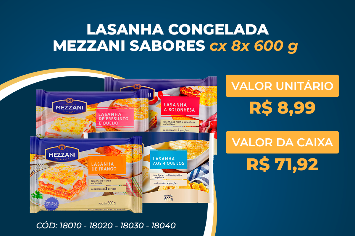 Lasanha Mezzani
